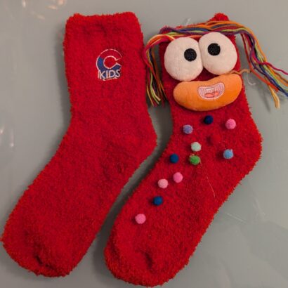 Chaussettes rigolotes – Avec yeux et bouche - Ckids